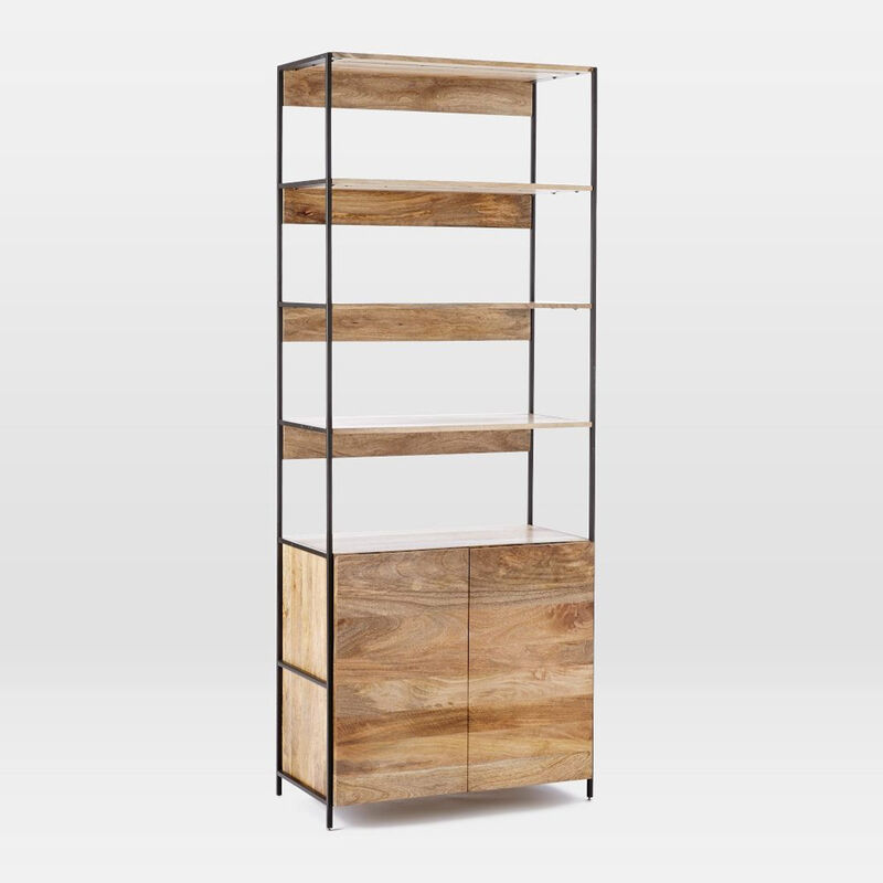 West Elm Industrial Wide Bookcase image number 1